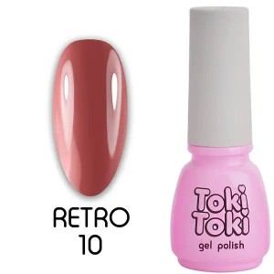 Гель лак TOKI TOKI   Retro № 10, 5 мл